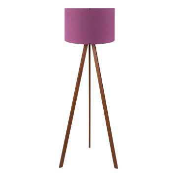 Stovinti lempa AYD 1xE27/40W/230V violetinė/ruda