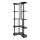 Stovinti lempa su lentynomis NOTO 1xE27/40W/230V juoda