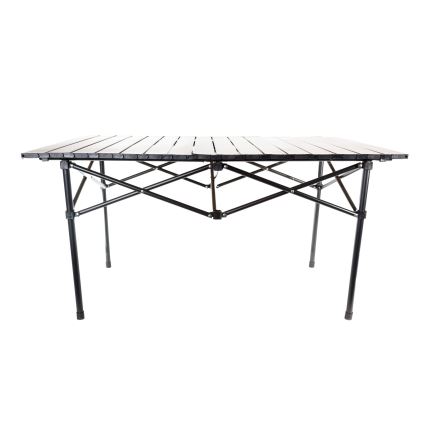 Stovyklavietės stalas su ritininiu stalviršiu 54x93 cm