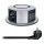 Stulpelis su lizdais stalviršiui su belaidžiu Qi įkrovimu 3x230V + 1xUSB-A + 1xUSB-C sidabrinės/juodos spalvos