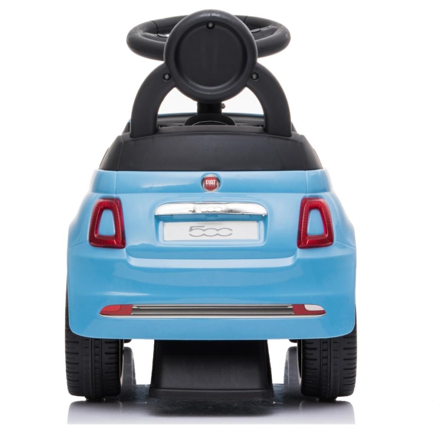 Stumiamas dviratis Fiat 500 2xAA mėlyna