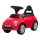 Stumiamas dviratis Fiat 500 2xAA raudona