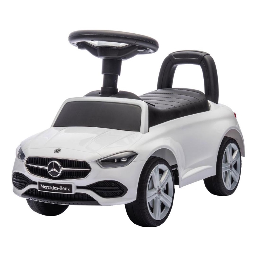 Stumiamas dviratis Mercedes C-Class 2xAA balta