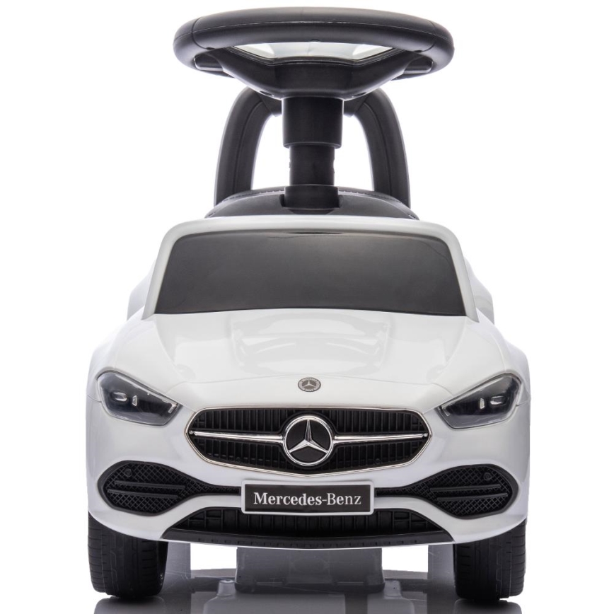 Stumiamas dviratis Mercedes C-Class 2xAA balta