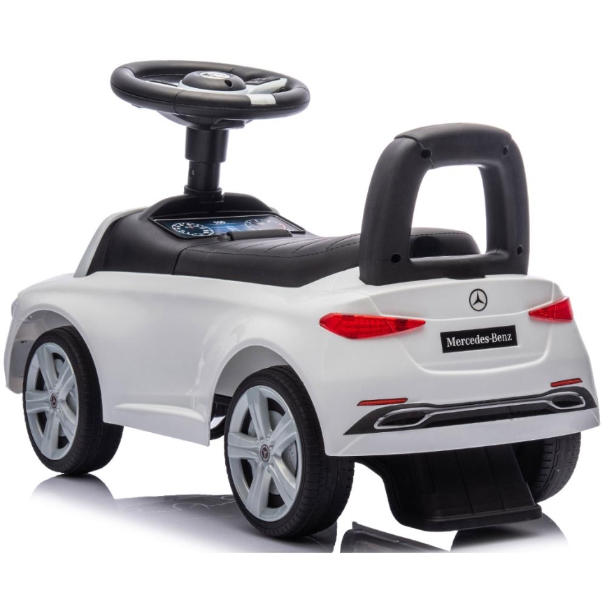 Stumiamas dviratis Mercedes C-Class 2xAA balta