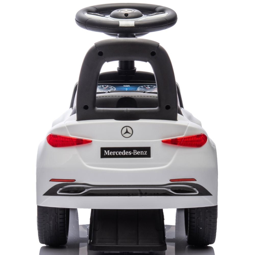 Stumiamas dviratis Mercedes C-Class 2xAA balta