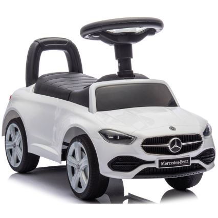 Stumiamas dviratis Mercedes C-Class 2xAA balta