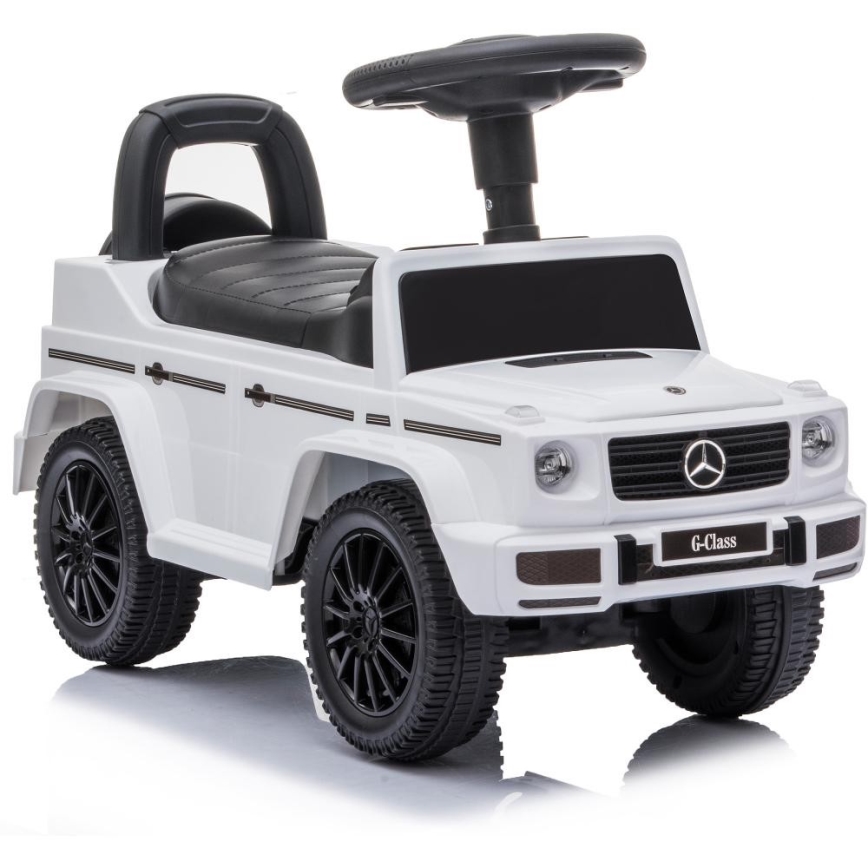 Stumiamas dviratis Mercedes G350d 2xAA balta/juoda