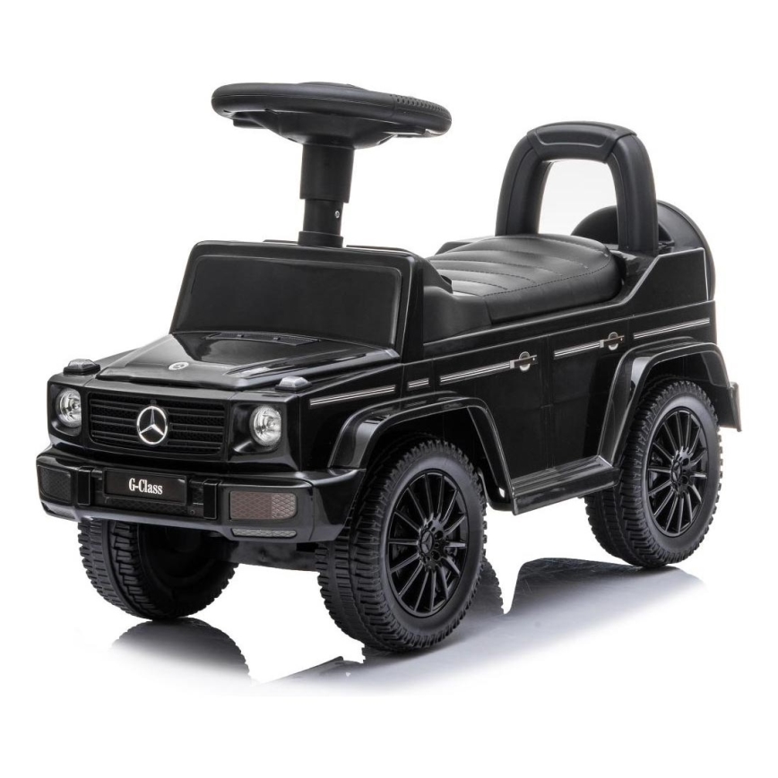 Stumiamas dviratis Mercedes G350d 2xAA juoda