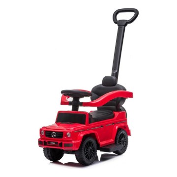 Stumiamas dviratis Mercedes G350d 3in1 raudona/juoda