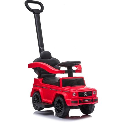 Stumiamas dviratis Mercedes G350d 3in1 raudona/juoda