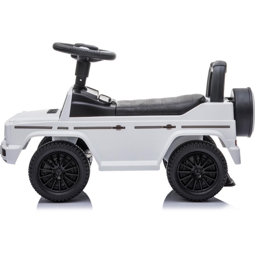 Stumiamas dviratis Mercedes G350d balta/juoda