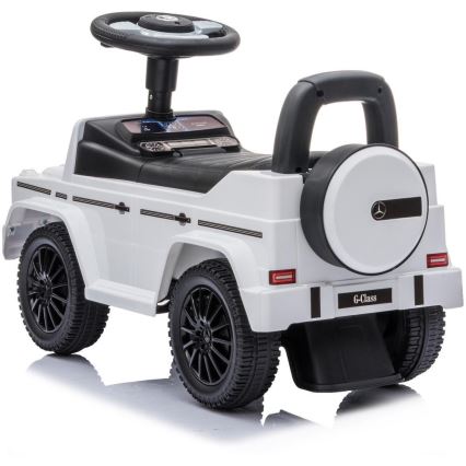 Stumiamas dviratis Mercedes G350d balta/juoda