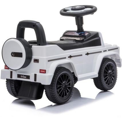 Stumiamas dviratis Mercedes G350d balta/juoda