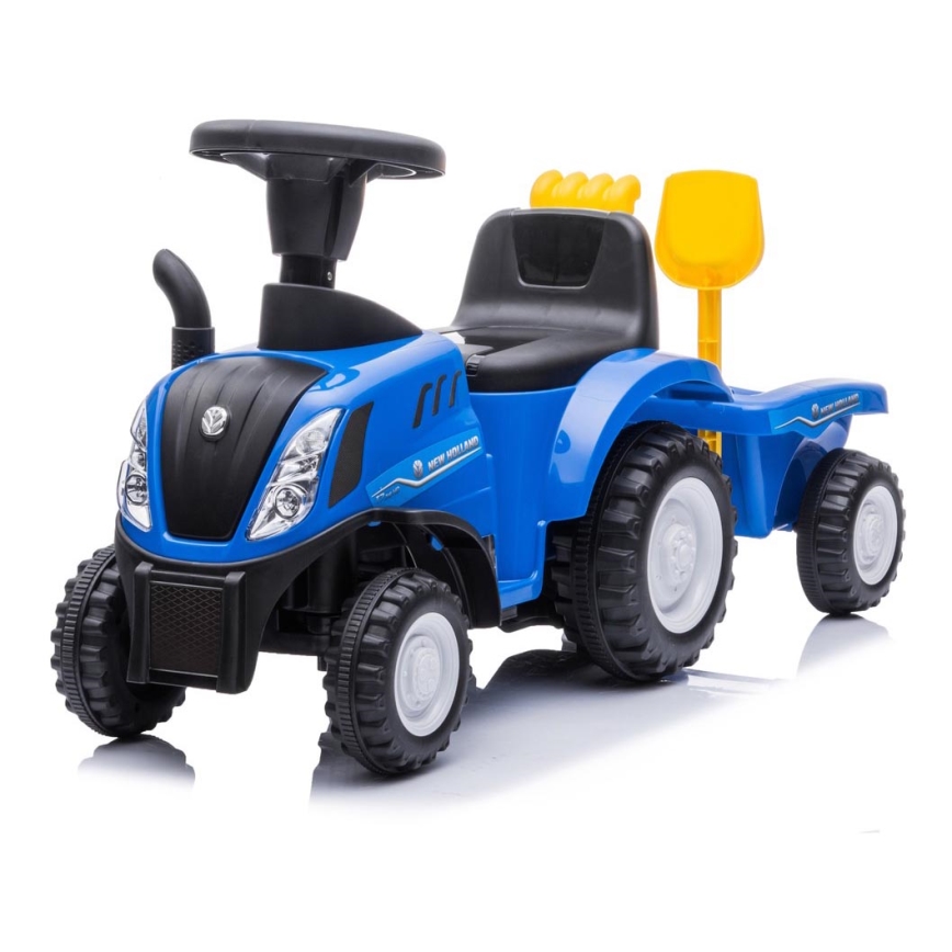 Stumiamas dviratis NEW HOLLAND 2xAA mėlyna/juoda