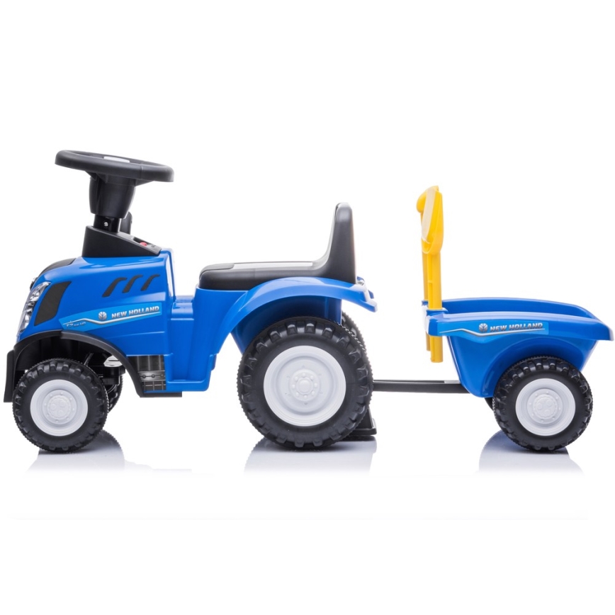 Stumiamas dviratis NEW HOLLAND 2xAA mėlyna/juoda