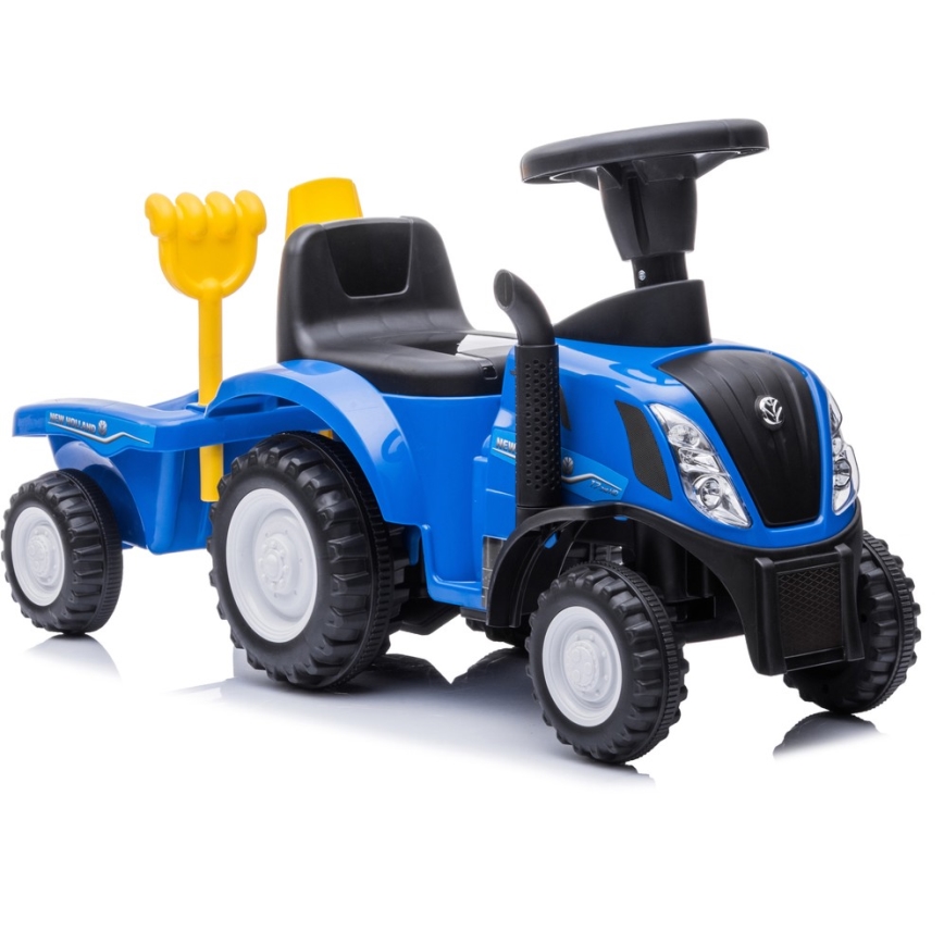 Stumiamas dviratis NEW HOLLAND 2xAA mėlyna/juoda