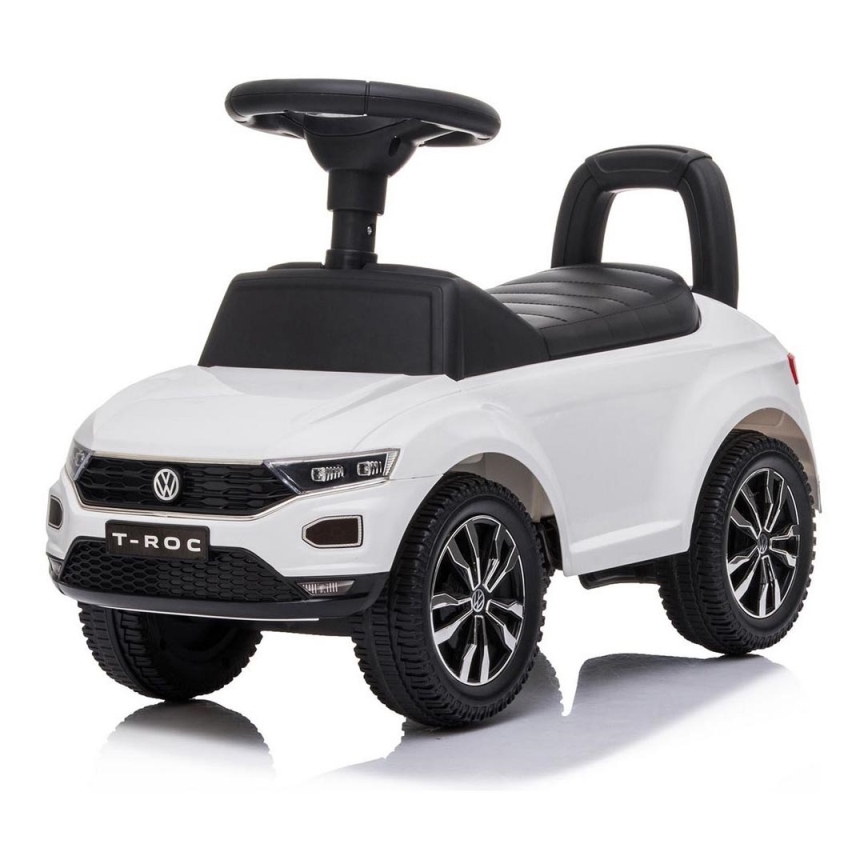 Stumiamas dviratis Volkswagen 2xAA balta/juoda