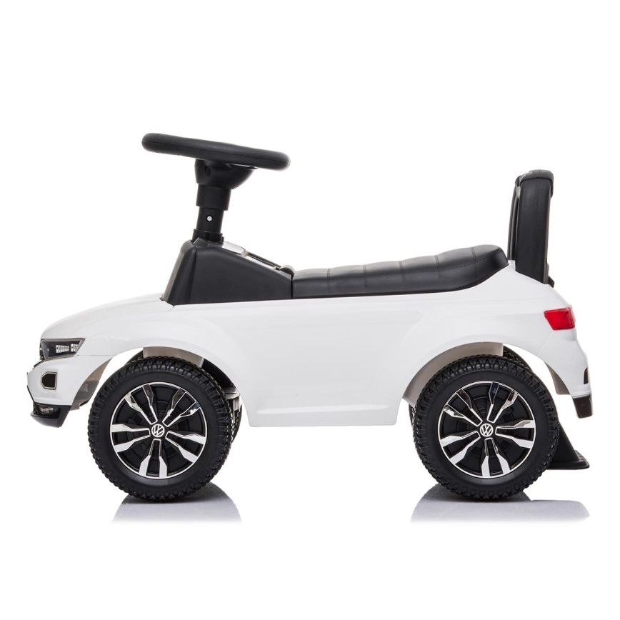 Stumiamas dviratis Volkswagen 2xAA balta/juoda