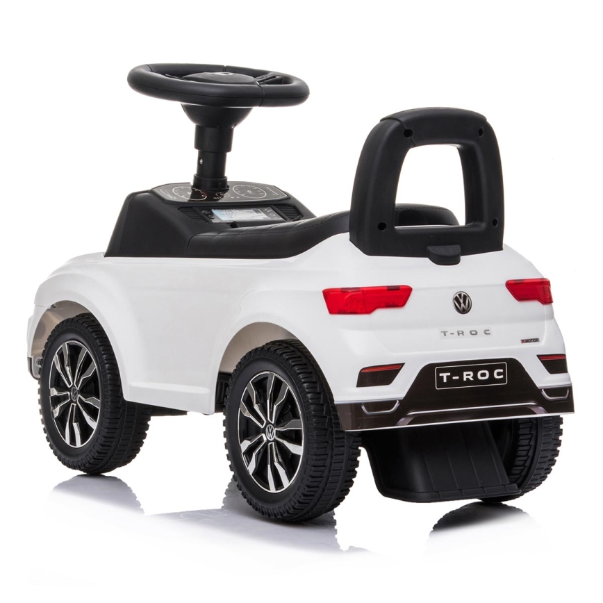 Stumiamas dviratis Volkswagen 2xAA balta/juoda