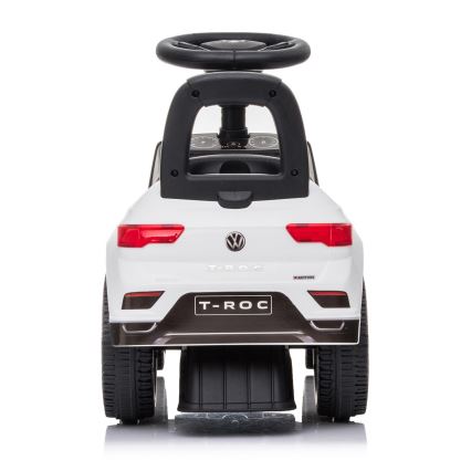 Stumiamas dviratis Volkswagen 2xAA balta/juoda