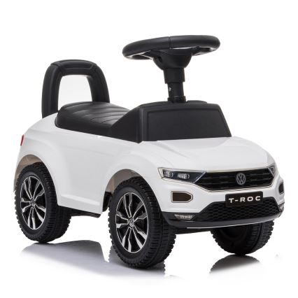 Stumiamas dviratis Volkswagen 2xAA balta/juoda