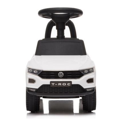 Stumiamas dviratis Volkswagen 2xAA balta/juoda