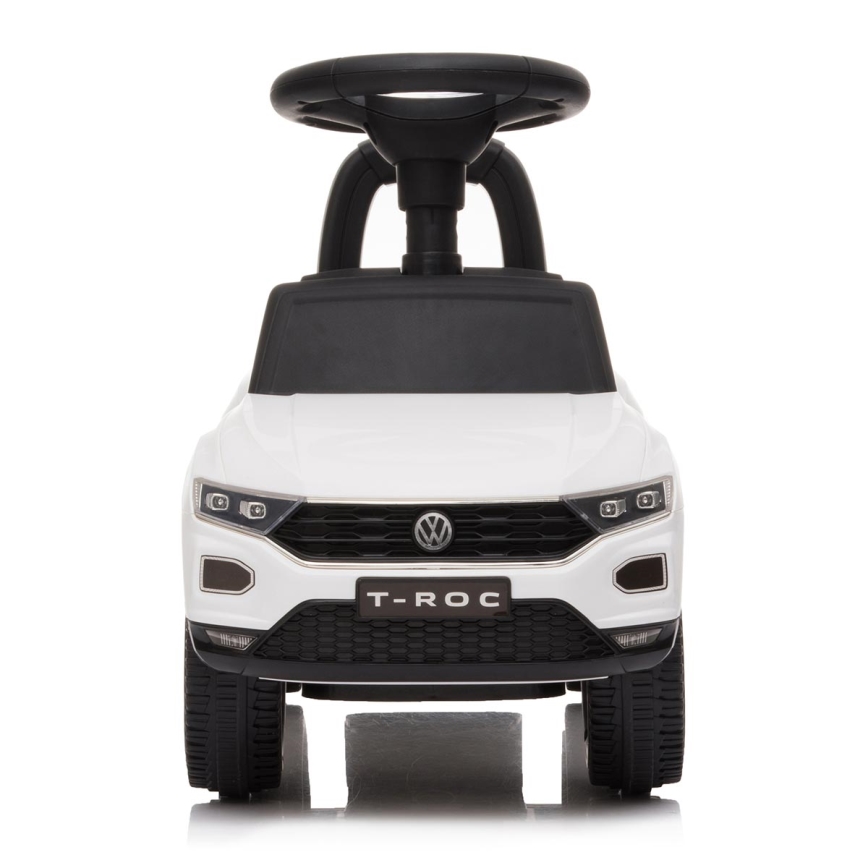 Stumiamas dviratis Volkswagen 2xAA balta/juoda