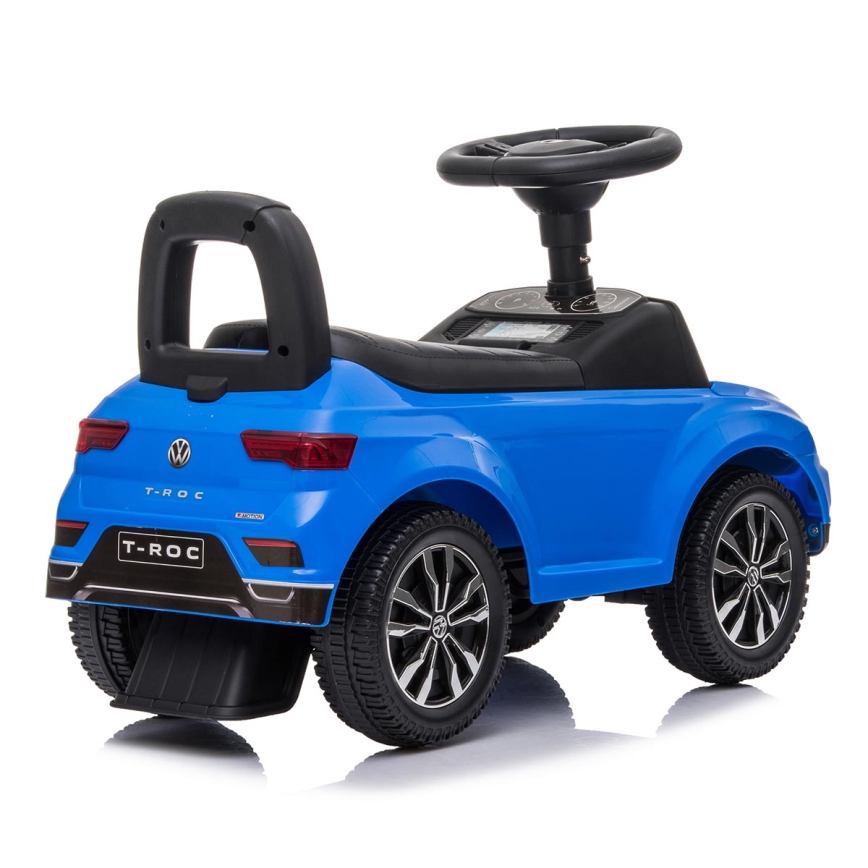 Stumiamas dviratis Volkswagen 2xAA mėlyna/juoda