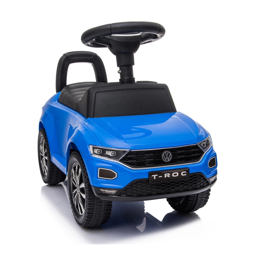 Stumiamas dviratis Volkswagen 2xAA mėlyna/juoda