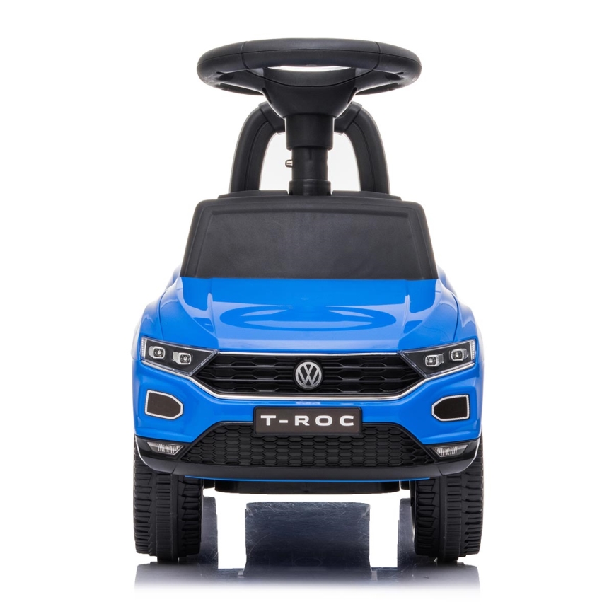 Stumiamas dviratis Volkswagen 2xAA mėlyna/juoda