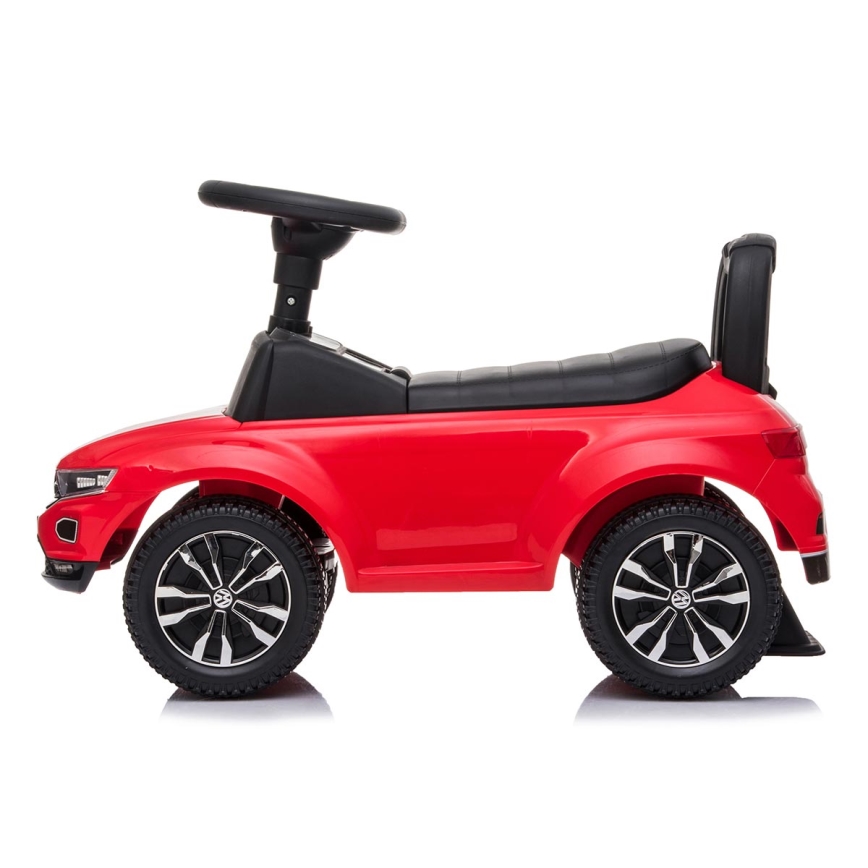 Stumiamas dviratis Volkswagen 2xAA raudona/juoda