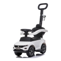 Stumiamas dviratis Volkswagen 3in1 2xAA balta/juoda
