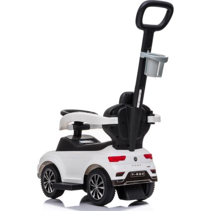 Stumiamas dviratis Volkswagen 3in1 2xAA balta/juoda