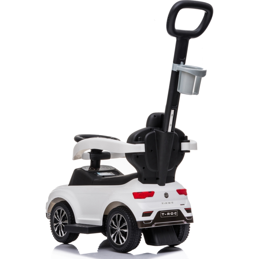 Stumiamas dviratis Volkswagen 3in1 2xAA balta/juoda