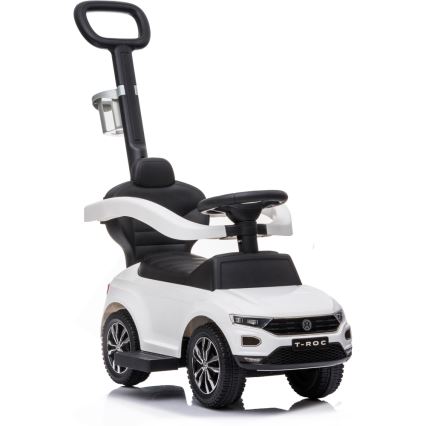 Stumiamas dviratis Volkswagen 3in1 2xAA balta/juoda