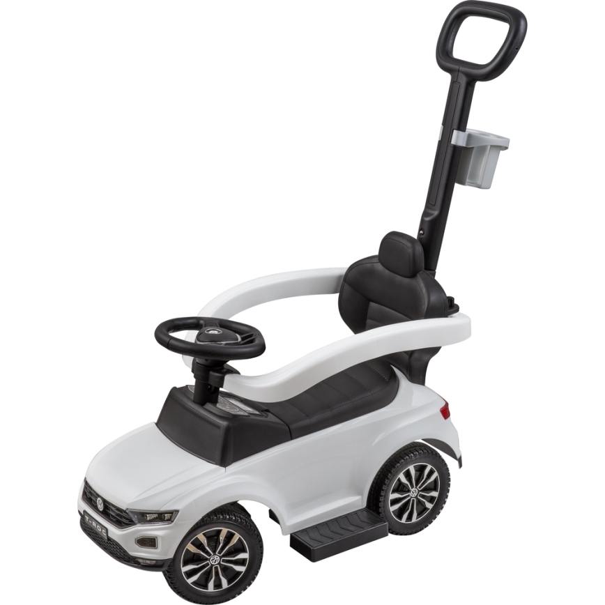 Stumiamas dviratis Volkswagen 3in1 2xAA balta/juoda
