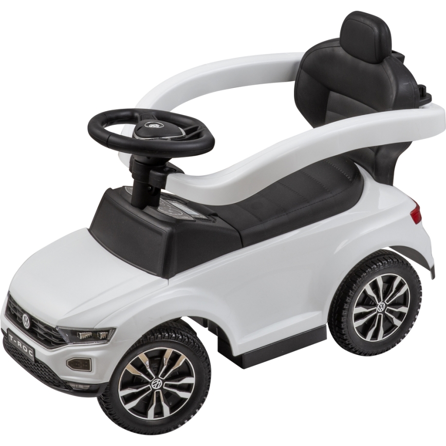 Stumiamas dviratis Volkswagen 3in1 2xAA balta/juoda