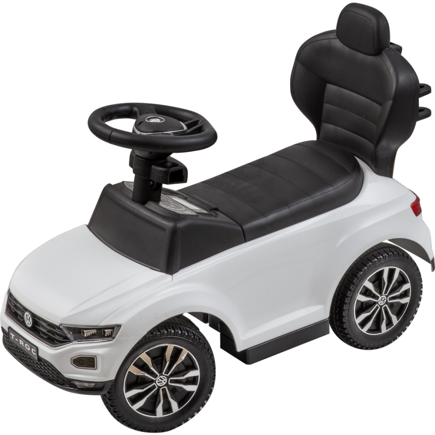 Stumiamas dviratis Volkswagen 3in1 2xAA balta/juoda