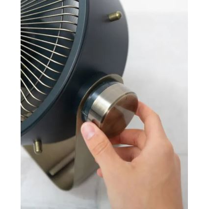 Stylies - grindinis ventiliatorius CASTOR 40W/230V juodas