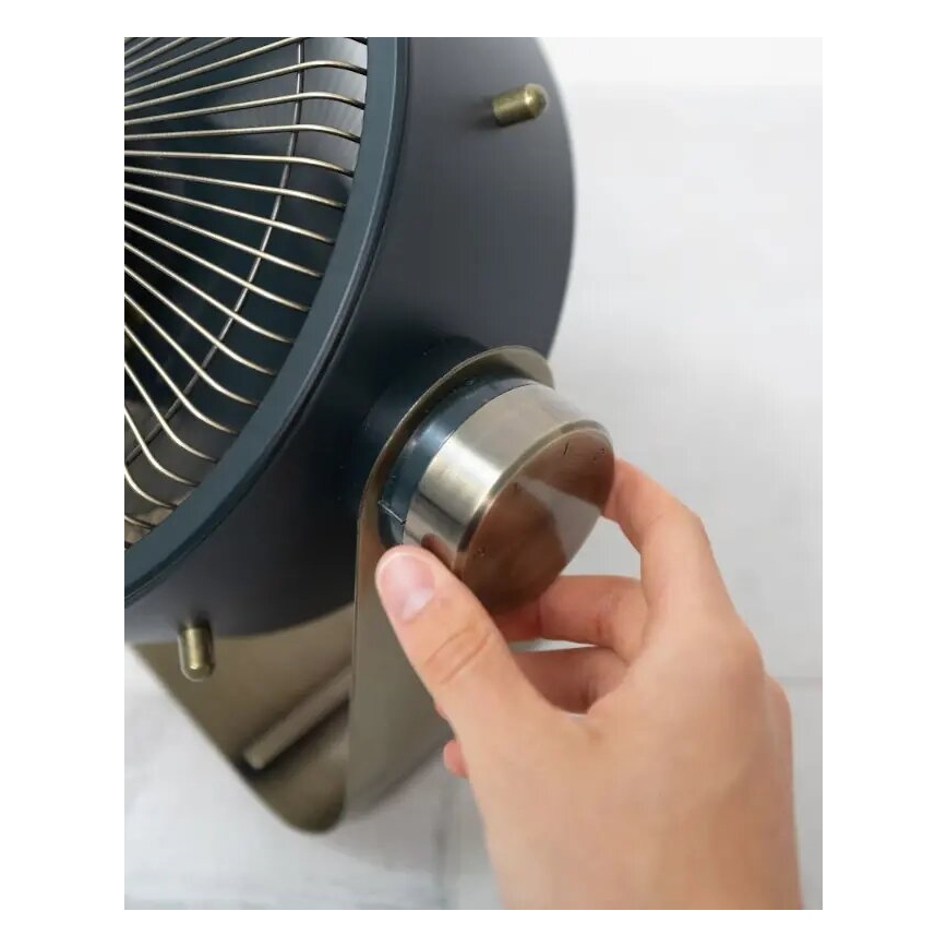 Stylies - grindinis ventiliatorius CASTOR 40W/230V juodas