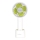Stylies - Įkraunamas rankinis ventiliatorius LACERTA 4W/5V 2500 mAh baltas