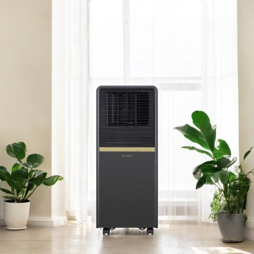 Stylies - Mobilus oro kondicionierius POLARIX 1000W/230V 9000 BTU juodas + nuotolinio valdymo pultas