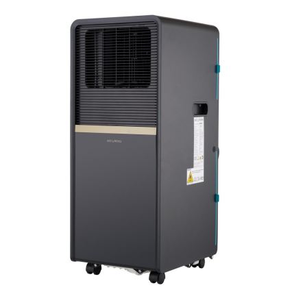 Stylies - Mobilus oro kondicionierius POLARIX 1000W/230V 9000 BTU juodas + nuotolinio valdymo pultas