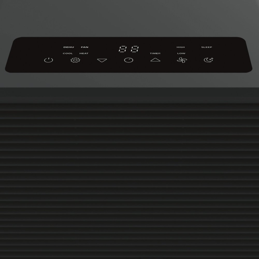 Stylies - Mobilus oro kondicionierius POLARIX 1000W/230V 9000 BTU juodas + nuotolinio valdymo pultas