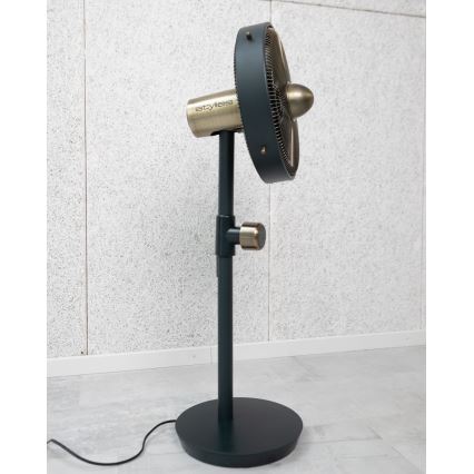 Stylies - Pastatomas ventiliatorius URANUS 35W/230V 94 cm juodas