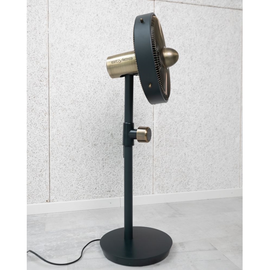 Stylies - Pastatomas ventiliatorius URANUS 35W/230V 94 cm juodas