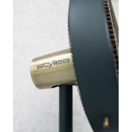 Stylies - Pastatomas ventiliatorius URANUS 35W/230V 94 cm juodas