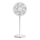 Stylies - Stovintis ventiliatorius ANTILA 25W/230V 88 cm baltas + nuotolinis valdymas