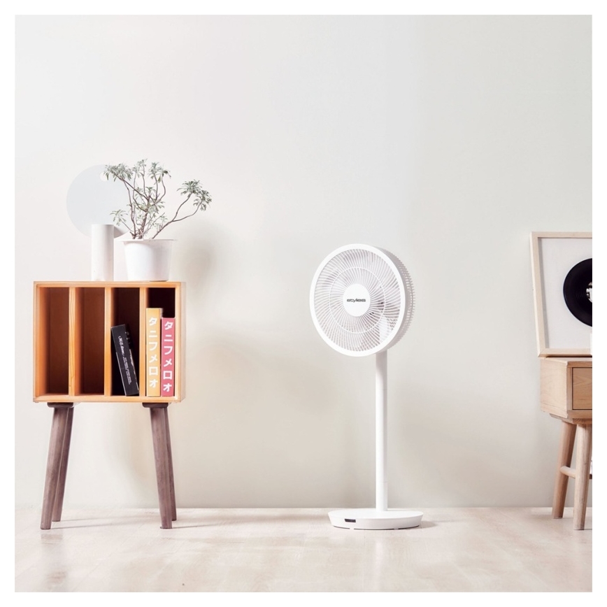 Stylies - Stovintis ventiliatorius ANTILA 25W/230V 88 cm baltas + nuotolinis valdymas